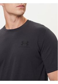 Under Armour T-Shirt 1326799 Czarny Loose Fit. Kolor: czarny. Materiał: syntetyk #5