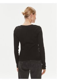 Calvin Klein Jeans Bluzka J20J222882 Czarny Regular Fit. Kolor: czarny. Materiał: bawełna #4