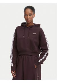 Reebok Bluza Daniella RK25684CCW Brązowy Regular Fit. Kolor: brązowy. Materiał: bawełna #1