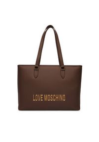 Love Moschino - LOVE MOSCHINO Torebka JC4190PP1PKD0300 Brązowy. Kolor: brązowy. Materiał: skórzane #4