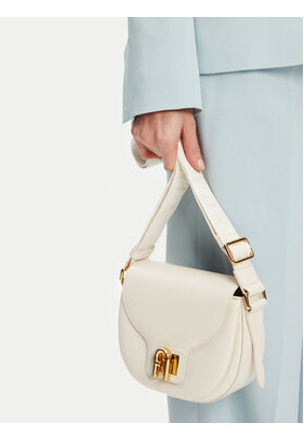 Furla Torebka Lotus WB01491 BX0356 3762S Écru. Materiał: skórzane