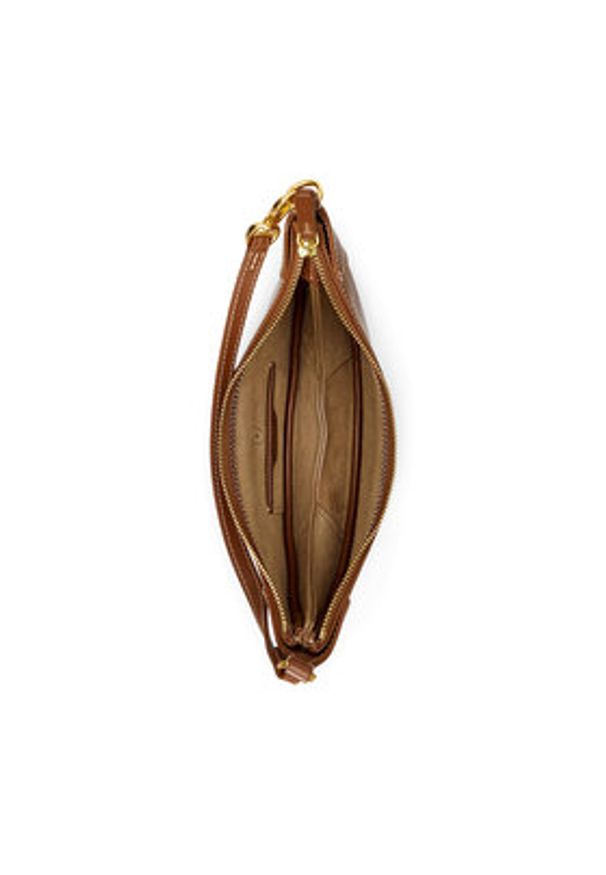 Polo Ralph Lauren Torebka 428871248014 Brązowy. Kolor: brązowy. Materiał: skórzane