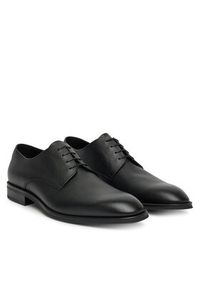 BOSS Półbuty 50542414 001 Czarny. Kolor: czarny. Materiał: skóra