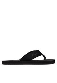 Calvin Klein Japonki Logo Webbing Strap HM0HM02106 Czarny. Kolor: czarny. Materiał: materiał #5