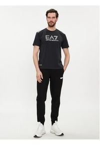 EA7 Emporio Armani T-Shirt 3DPT29 PJULZ 1578 Granatowy Regular Fit. Kolor: niebieski. Materiał: bawełna #4