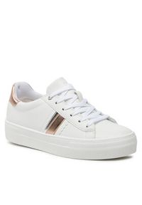 Geox Sneakersy D Claudin D45VWA 000BC C1ZH8 Biały. Kolor: biały
