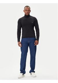 Emporio Armani Underwear Golf EM000388 AF14988 UC001 Czarny Slim Fit. Typ kołnierza: golf. Kolor: czarny #3