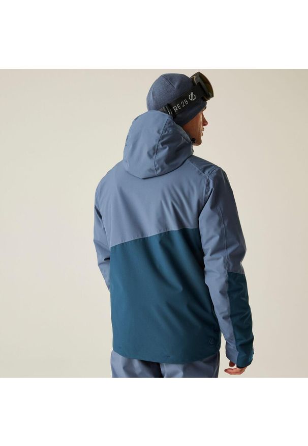 DARE 2B - Kurtka narciarska męska z membraną Halfpipe III Dare 2b. Kolor: niebieski. Materiał: poliester. Sezon: zima. Sport: narciarstwo