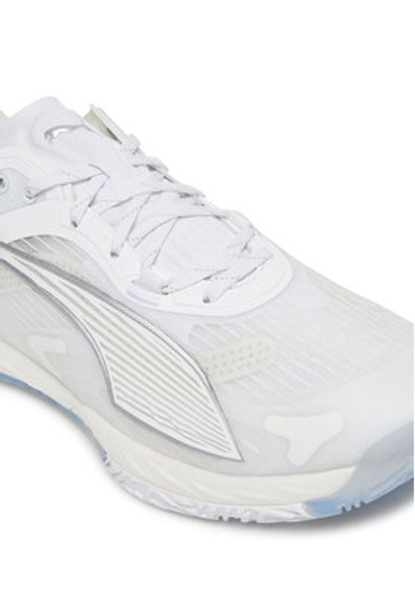 Puma Buty halowe Accelerate Nitro Sqd 4 108440 02 Biały. Kolor: biały. Materiał: materiał