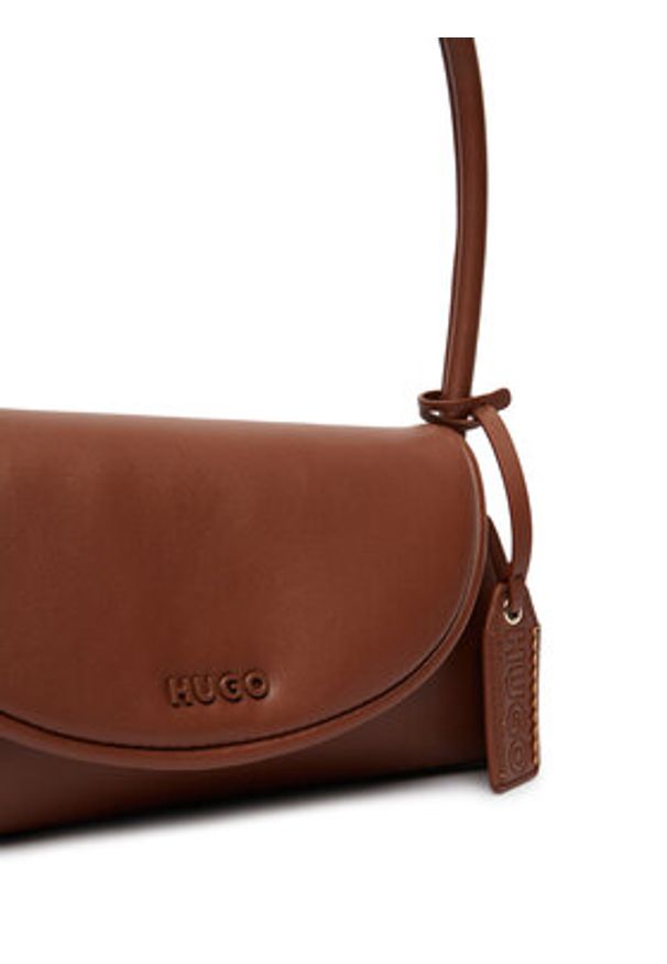 Hugo - HUGO Torebka 50562952 Brązowy. Kolor: brązowy. Materiał: skórzane