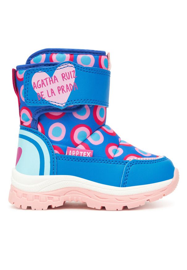 Śniegowce Agatha Ruiz de la Prada. Kolor: niebieski