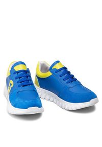 Guess Sneakersy Luigi FJ5LUG ELE12 Niebieski. Kolor: niebieski. Materiał: skóra #7