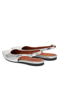 Vagabond Shoemakers Baleriny Hermine 5733-183-79 Srebrny. Kolor: srebrny. Materiał: skóra #5
