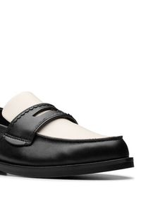 Clarks Mokasyny Straven Edge 26181270 Czarny. Kolor: czarny. Materiał: skóra #7