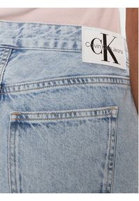Calvin Klein Jeans Spódnica jeansowa J20J222802 Niebieski Regular Fit. Kolor: niebieski. Materiał: bawełna