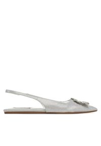 Steve Madden Sandały Calista SM11003625 Srebrny. Kolor: srebrny. Materiał: materiał