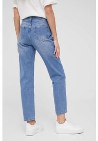 Answear Lab jeansy damskie high waist. Stan: podwyższony. Kolor: niebieski. Styl: wakacyjny #2