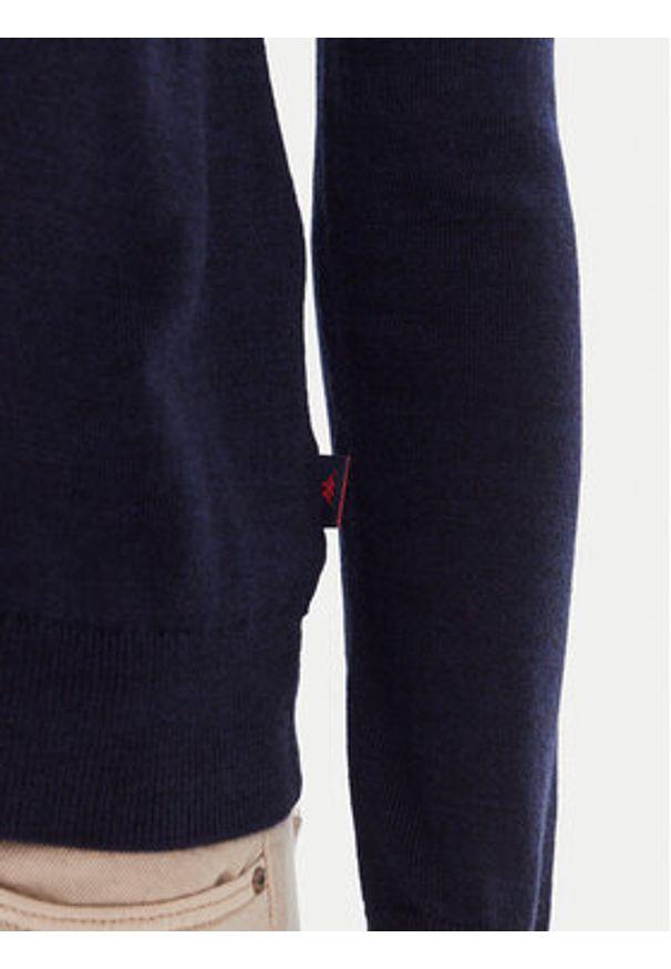 Robe di Kappa Sweter Emmy 64114YW Granatowy Regular Fit. Kolor: niebieski. Materiał: wełna