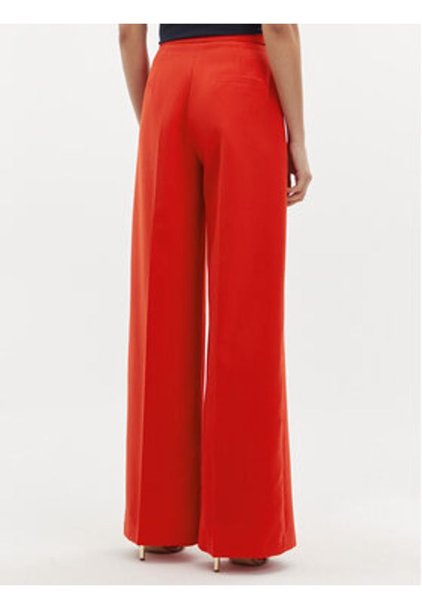 Maryley Spodnie materiałowe 24EB680/43FI Czerwony Regular Fit. Kolor: czerwony. Materiał: syntetyk