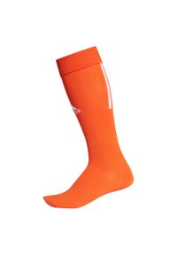 Adidas - Skarpetki adidas Santos 18. Kolor: biały, wielokolorowy, pomarańczowy. Sport: piłka nożna #1