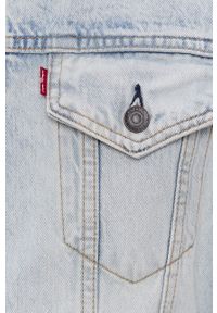Levi's® - Levi's Kurtka jeansowa męska przejściowa. Okazja: na spotkanie biznesowe, na co dzień. Kolor: niebieski. Materiał: jeans. Styl: biznesowy, casual #3