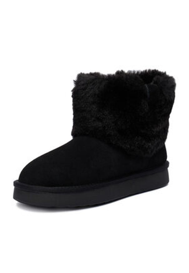 Lasocki Śniegowce CEO-HDR241212-18 Czarny. Kolor: czarny. Materiał: skóra, zamsz