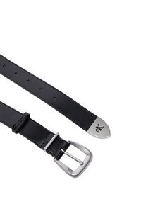 Calvin Klein Pasek Damski Hw End Tip Buckle LV04F7092G Czarny. Kolor: czarny. Materiał: skóra #3