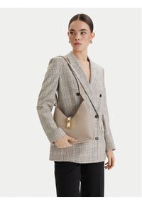 Furla Torebka Goccia S WB01979 BX3353 KH 4488S Beżowy. Kolor: beżowy. Materiał: skórzane #1