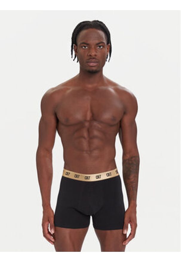 Cristiano Ronaldo CR7 Komplet bokserek 8100-49 Czarny. Kolor: czarny. Materiał: bawełna