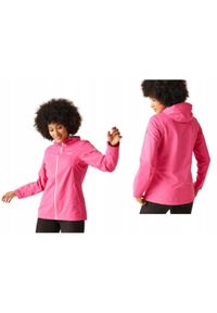 Regatta - Kurtka przeciwdeszczowa damska Hamara III. Kolor: różowy. Materiał: poliester. Sport: turystyka piesza #1