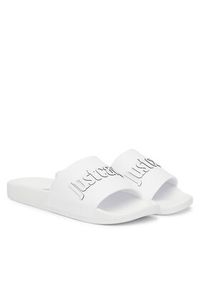 Just Cavalli Klapki 80RA3SZ1 ZSE50 Biały. Kolor: biały. Materiał: syntetyk #3