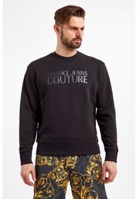 Versace Jeans Couture - BLUZA VERSACE JEANS COUTURE. Materiał: bawełna. Długość rękawa: długi rękaw. Długość: długie. Wzór: nadruk #3