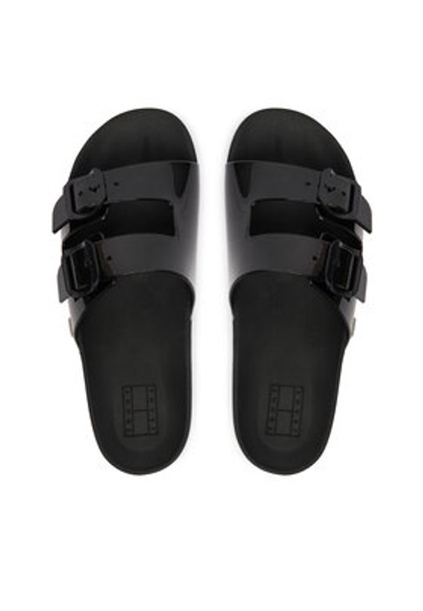 Tommy Jeans Klapki Tjw Comfort Jelly Slides EN0EN02974 Czarny. Kolor: czarny. Materiał: syntetyk