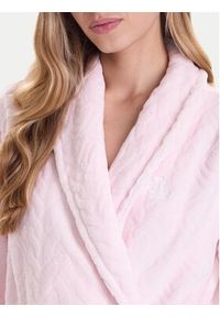 Lauren Ralph Lauren - LAUREN RALPH LAUREN Szlafrok ILN52455F Różowy. Kolor: różowy. Materiał: syntetyk