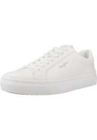 Pepe Jeans - Buty PEPE JEANS CAMDEN RUMP W Biały. Kolor: biały. Materiał: syntetyk. Styl: sportowy #1