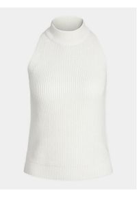 JJXX Bluzka Zitta 12226992 Biały Slim Fit. Kolor: biały. Materiał: bawełna #5