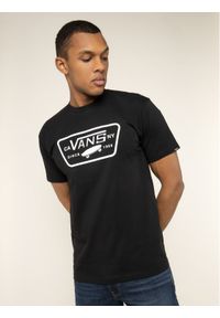 Vans T-Shirt Full Patch VN000QN8Y281 Czarny Classic Fit. Kolor: czarny. Materiał: bawełna #1