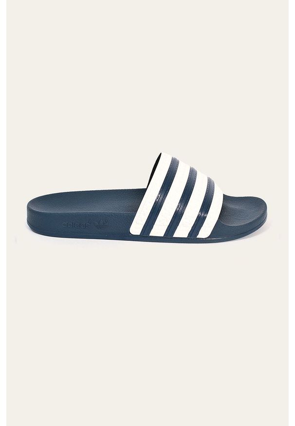 adidas Originals - Klapki. Kolor: niebieski