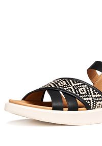 Geox Sandały D Xand 2S D65PAB 09B11 C9999 Czarny. Kolor: czarny. Materiał: skóra #4