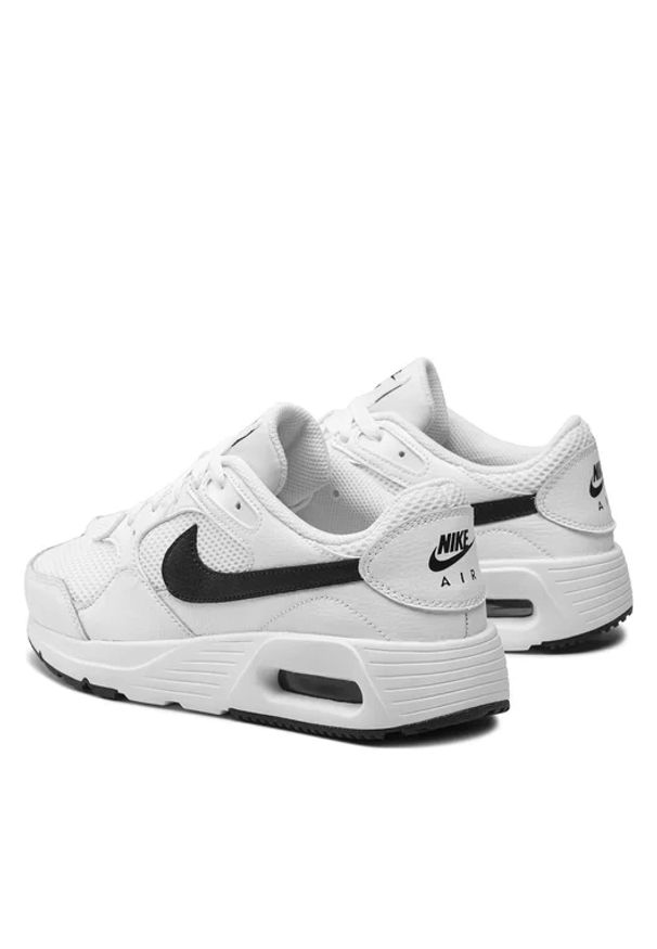 Nike Air Max SC Sneakersy męskie. Okazja: na co dzień. Kolor: biały. Materiał: skóra, guma, jeans, materiał, syntetyk. Szerokość cholewki: normalna. Sezon: lato. Model: Nike Air Max