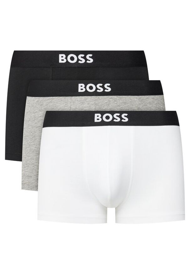 BOSS Komplet bokserek Trunk 3P Boss One 50544263 Kolorowy. Materiał: bawełna. Wzór: kolorowy