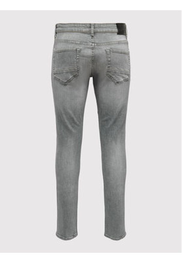 Only & Sons Jeansy Loom 22023227 Szary Slim Fit. Kolor: szary