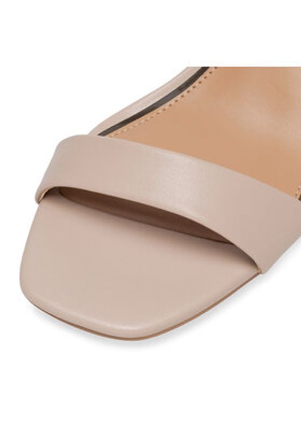 Nine West Sandały WFA2647-1 Beżowy. Kolor: beżowy. Materiał: syntetyk