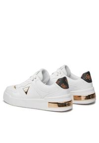 Guess Sneakersy Clarkz2 FLPCLK FAL12 Biały. Kolor: biały. Materiał: skóra #5