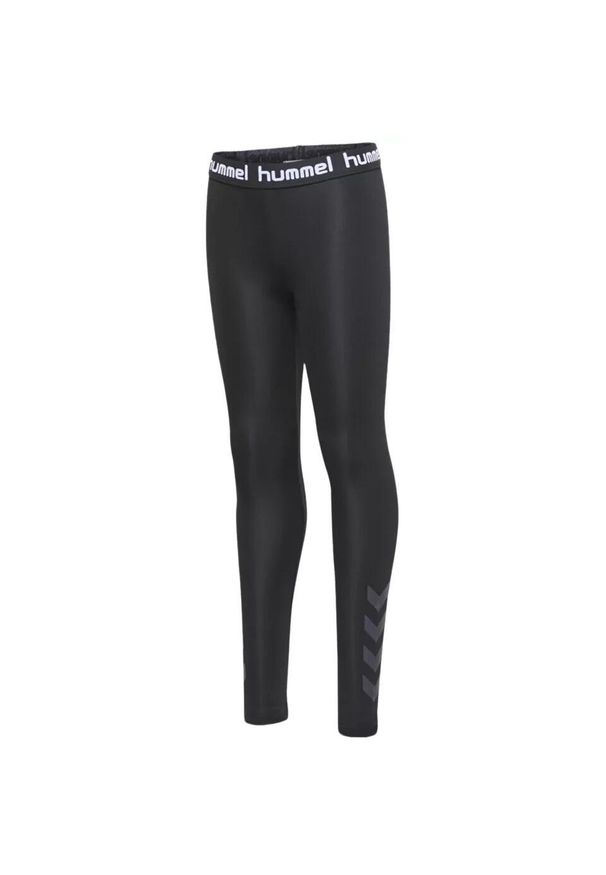 Legginsy dziewczęce Hummel Tona. Okazja: na uczelnię, na co dzień. Kolor: czarny. Styl: casual