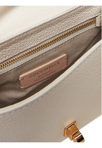 Coccinelle Torebka 293012 Szary. Kolor: biały. Materiał: skórzane