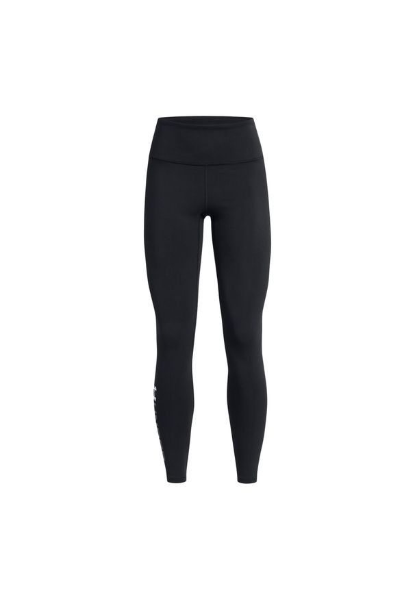 Legginsy treningowe damskie Under Armour Campus Graphic. Kolor: czarny