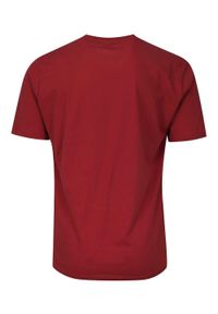 Brave Soul - Piżama Męska, Czerwona Dwuczęściowa, Koszulka Krótki Rękaw, Krótkie Spodnie, Bawełniana. Kolor: czerwony. Materiał: bawełna. Długość: krótkie