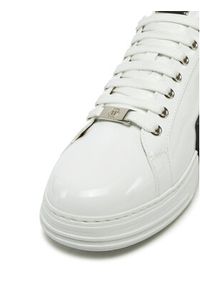 Philipp Plein - PHILIPP PLEIN Sneakersy SAES USC0667 PLE010 Biały. Kolor: biały. Materiał: skóra #3