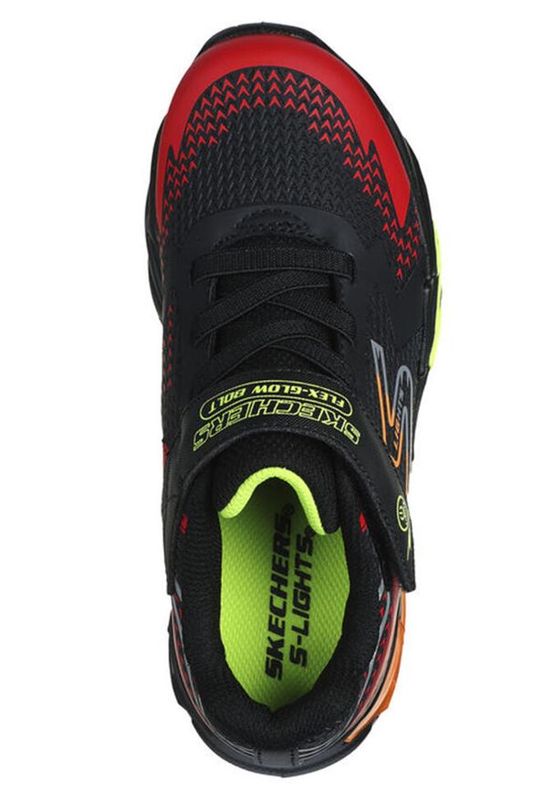 skechers - Buty do chodzenia dla dzieci Skechers Bkrd Flex Glow. Zapięcie: rzepy. Kolor: wielokolorowy. Materiał: syntetyk, tkanina, materiał. Szerokość cholewki: normalna. Sport: turystyka piesza